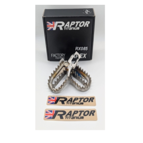 Raptor Titan Fußrasten KTM SX 85 2025 / Husqvarna TC 85 / GasGas MC 85