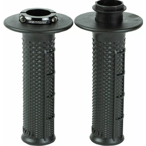 Renthal R-Works Lock On Griffe Tapered Ultratacky Schwarz