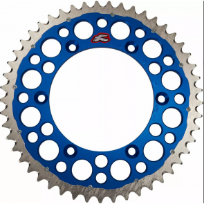 Renthal Twinring Kettenrad Yamaha YZ, YZF 1999- 48-50 Zähne Blau