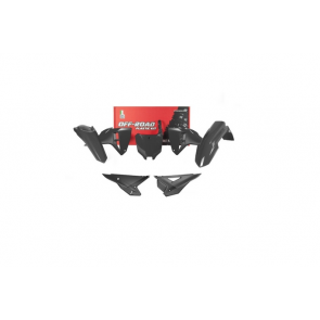 Racetech Plastik Kit Schwarz Honda CRF 250R, 450R 2025- 