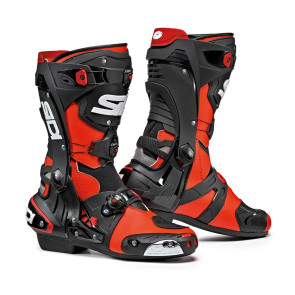 Sidi Rex Motorradstiefel Rot Schwarz 47