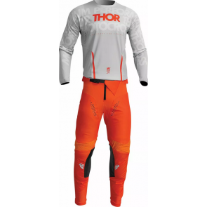 Thor Pulse Mono Combo (Shirt + Hose) Grau Orange 32 / M / L