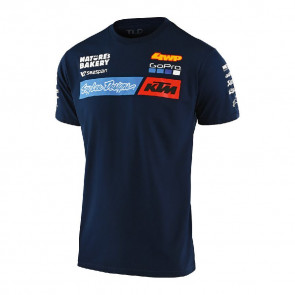 TLD Troy Lee Designs KTM Team T-Shirt Navy 2022