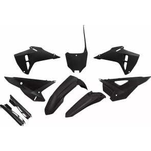 UFO Full Plastik Kit Honda CRF 250R, 450R 2025 Schwarz