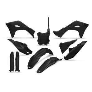 UFO Plastiksatz Schwarz Kawasaki KX 250 2025 / KX 450 2024-