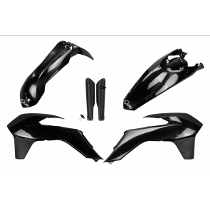 UFO Plastiksatz KTM EXC/EXCF 125, 250, 300, 350, 450, 500 2014-2016 Schwarz