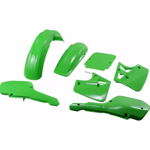 UFO Plastik Kit Grün Kawasaki KX 250, 500 1987