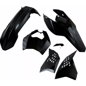 UFO Plastiksatz KTM EXC/EXCF 125, 250, 300, 400, 450, 530 2009-2011 Schwarz