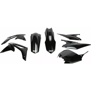 UFO Plastiksatz Suzuki RMZ 250 2010-2018 Schwarz