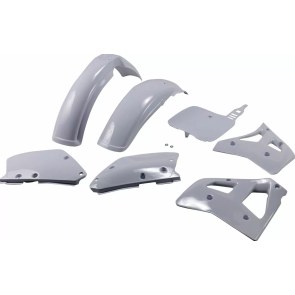 Plastik Kit OEM Weiß Yamaha YZ 125, 250 1990